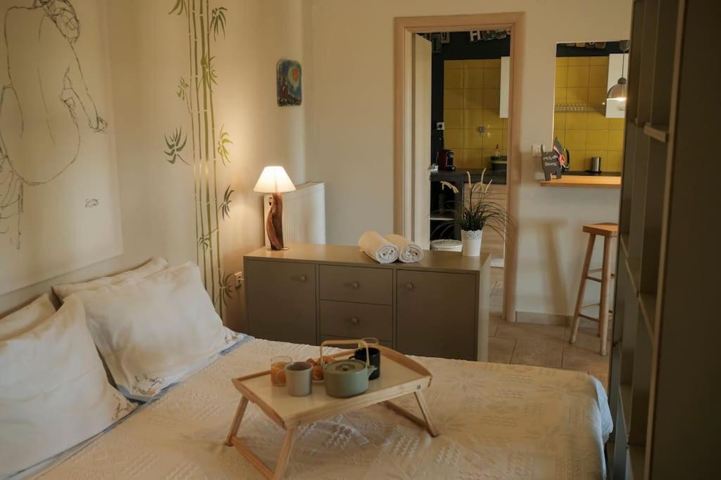 Apartment With Garden In Thessaloniki. Exterior foto